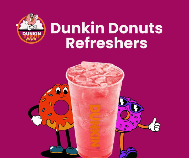 Dunkin Refreshers - Refreshing Fruit-Flavored Green Tea Drinks