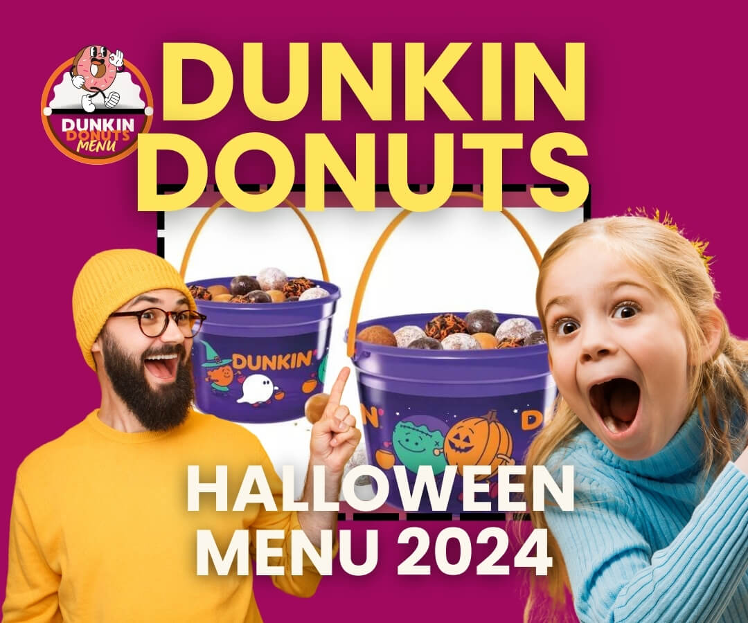 Dunkin Donuts Halloween Menu 2024