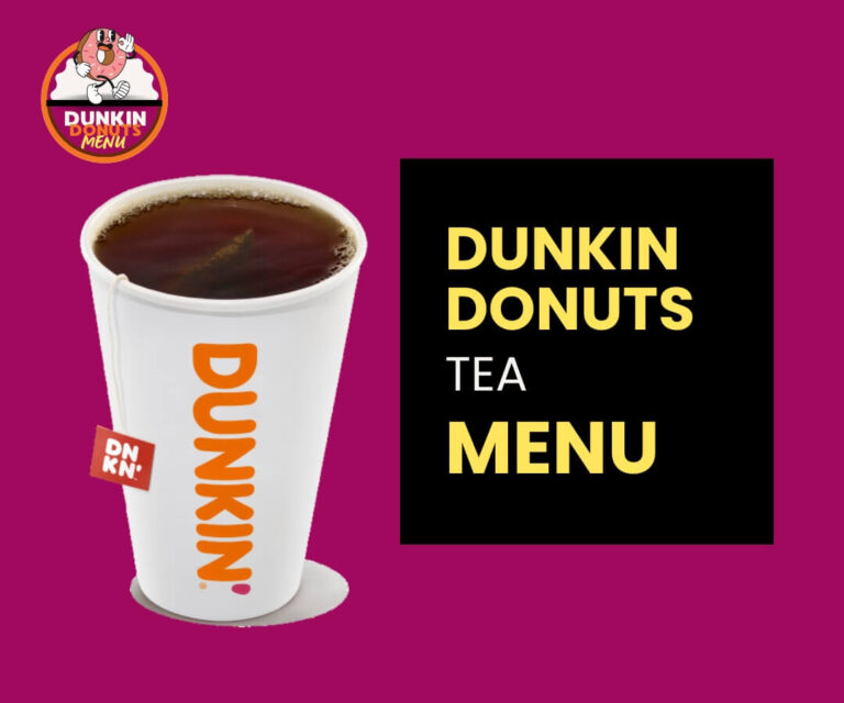 Dunkin Donuts Tea