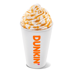 Dunkin iced signature latte