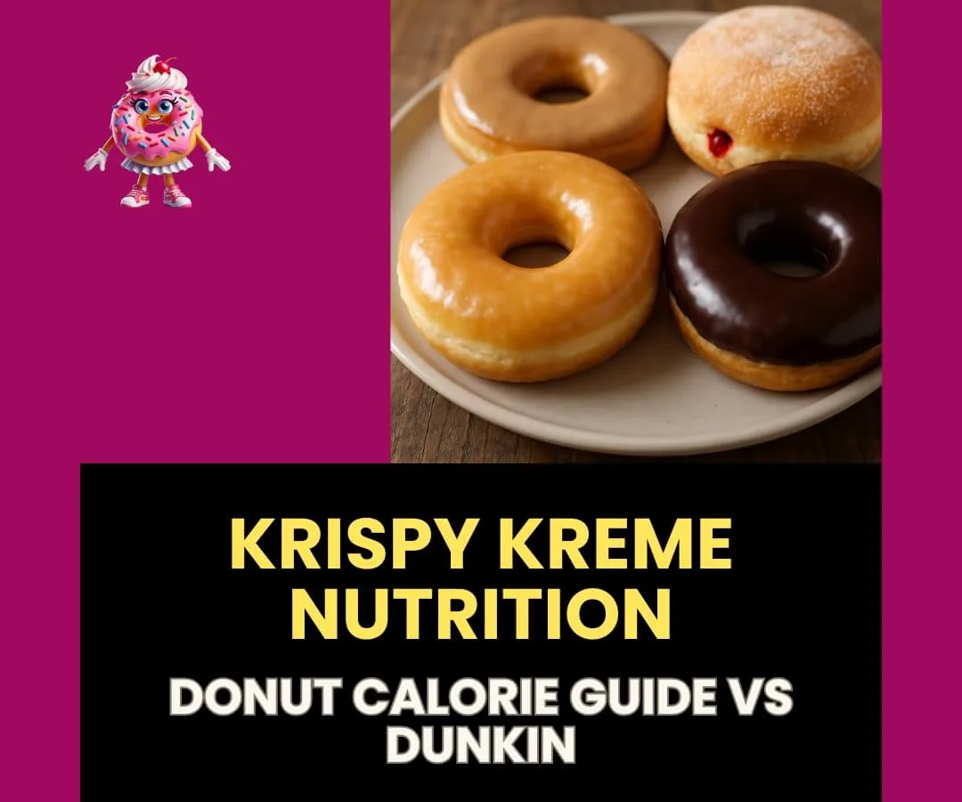 Krispy Kreme Calories Donut Calorie Guide vs Dunkin.